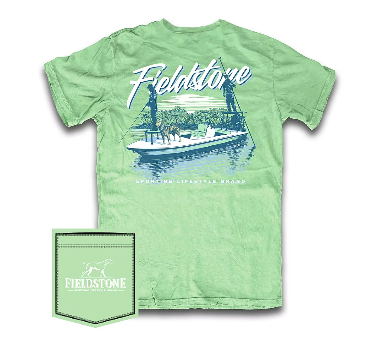 Poling Skiff T-Shirt