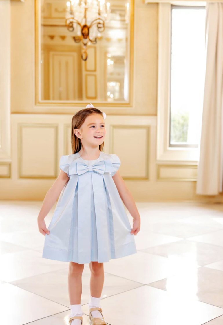 Delaney Dinner Dress - Edisto Blue