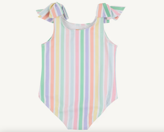 Edisto Beach Bathing Suit - SouthHampton Stripe