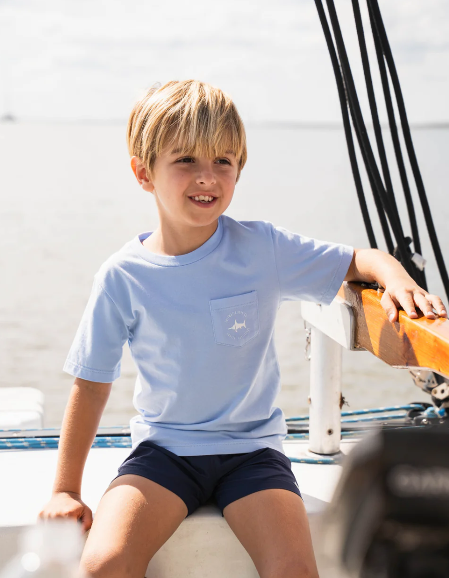 Sea Turtle SS Graphic T-Shirt - Blue