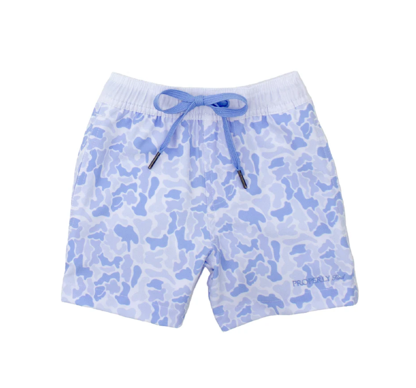 River Camo Riviera Swim Trunk