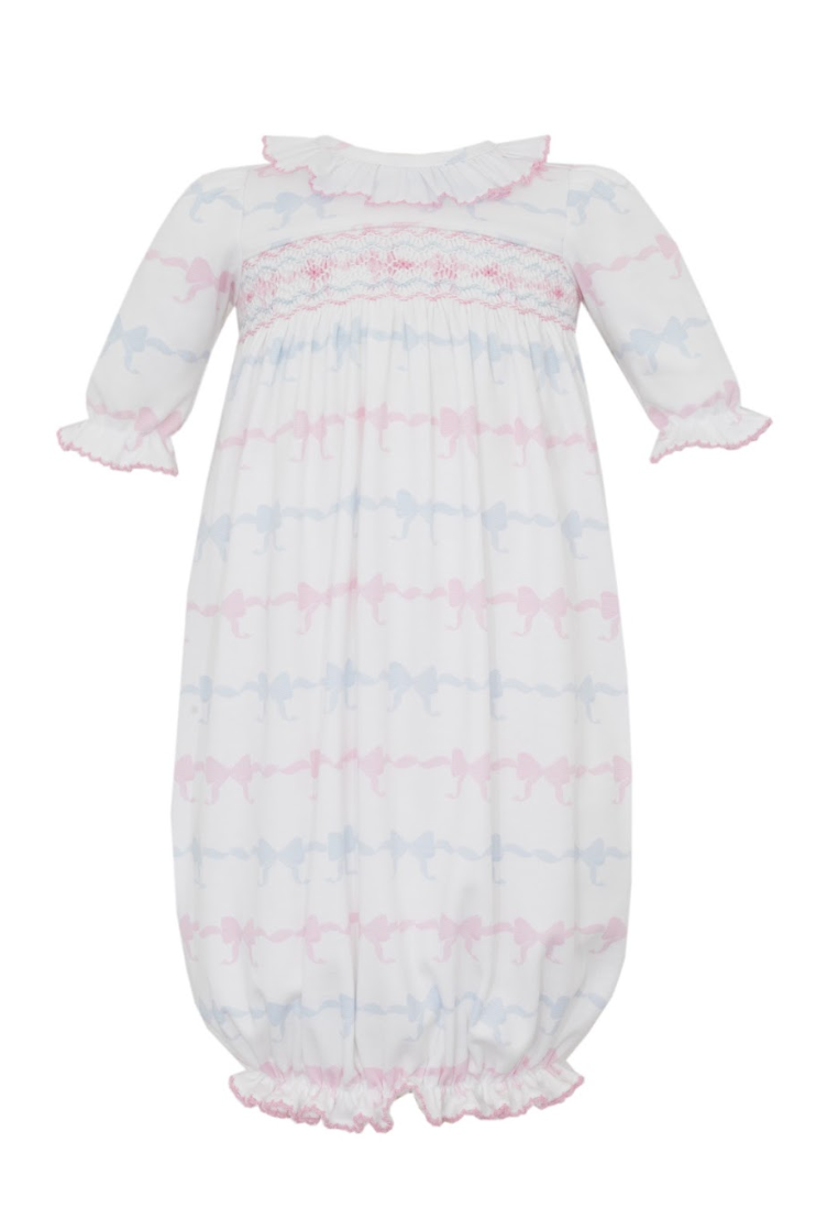 Bows Knit Print Girl's Sac