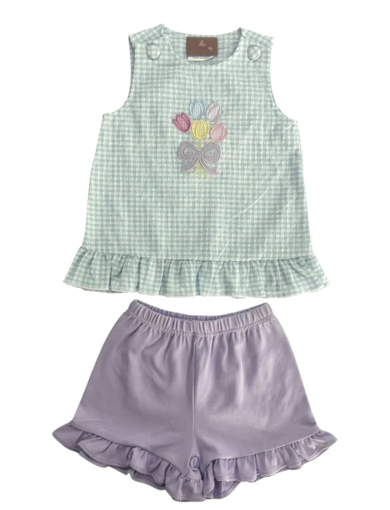 Tulip Bouquet Short Set