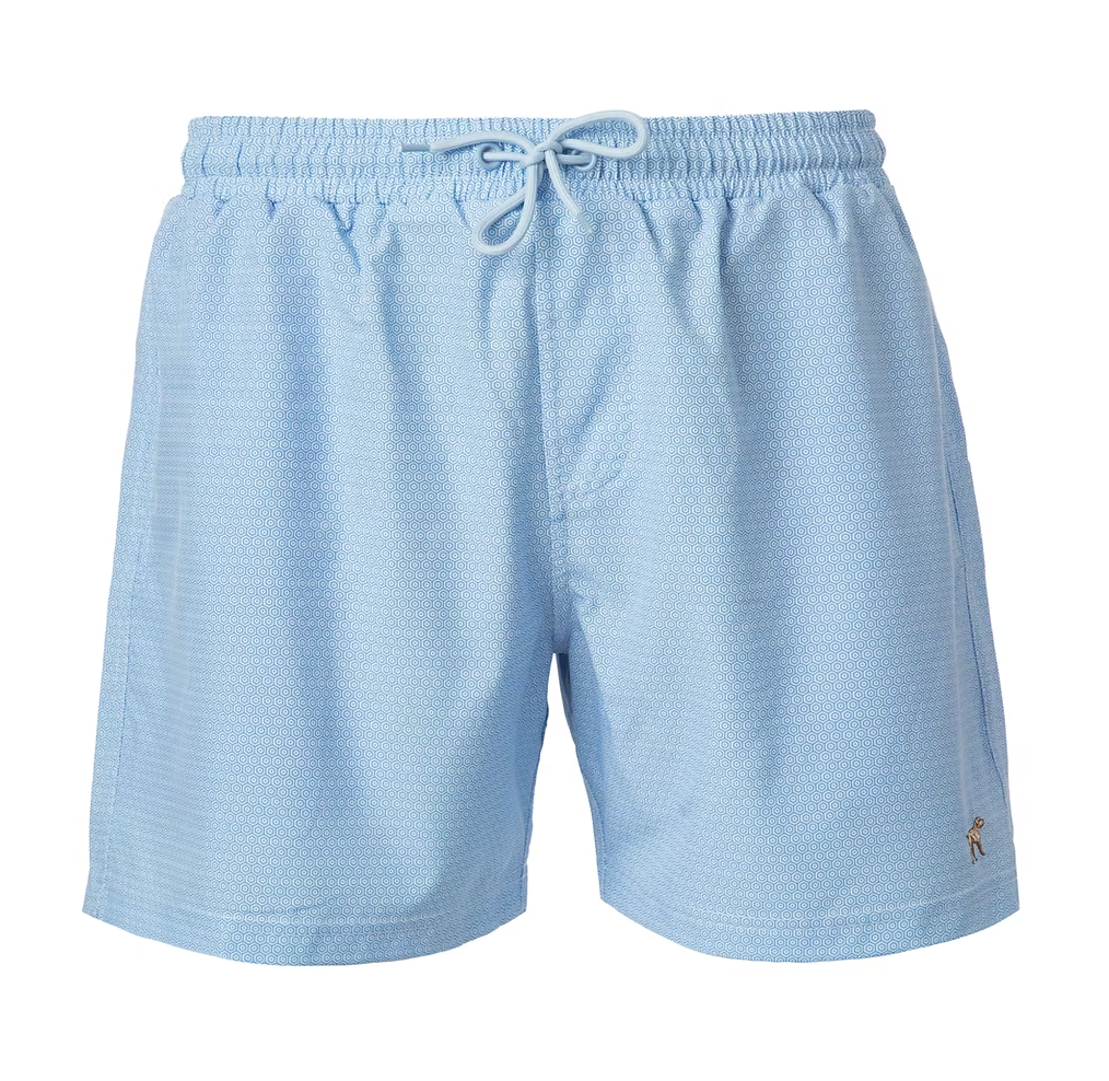 Youth Diamond Swim Trunks - Blue