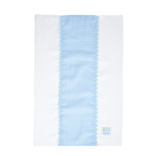 Airplane Fancy Fabric Burp Cloth
