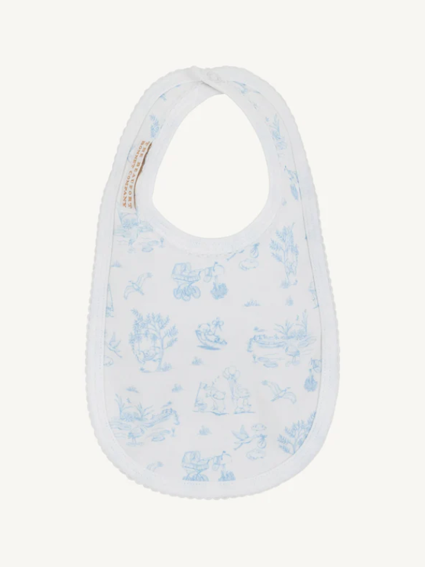 Burp Me Bib - Sweet Arrival Blue