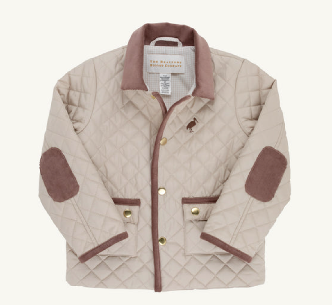 Caldwell Quilted Coat - Keenleland Khaki