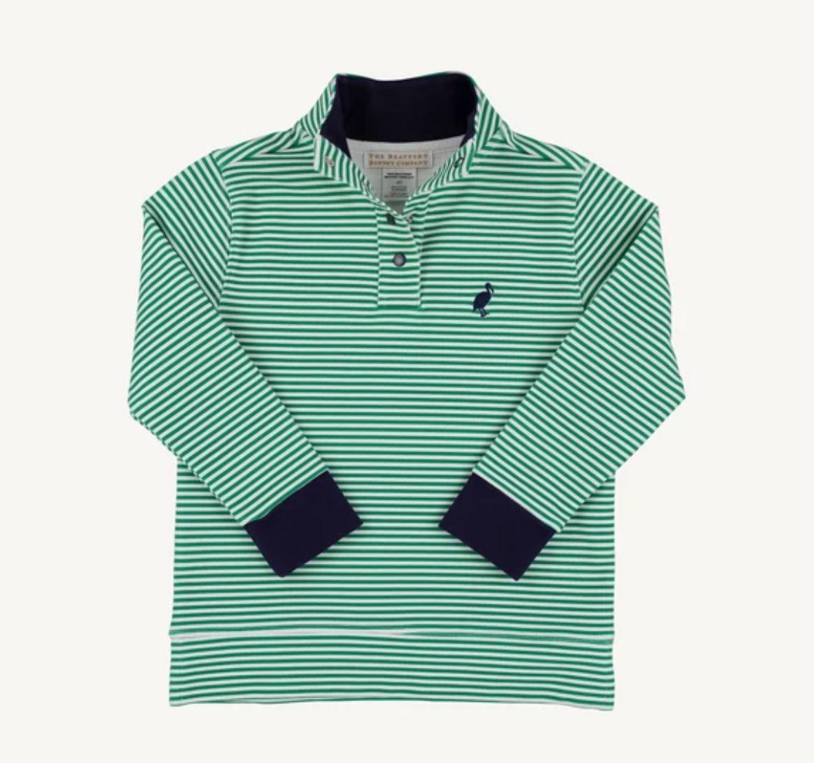 Pendleton Popped Collar - Kiawah Kelly Stripe
