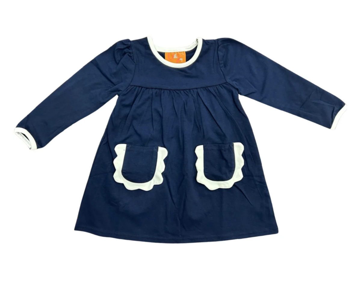 Izzie Dress - Navy