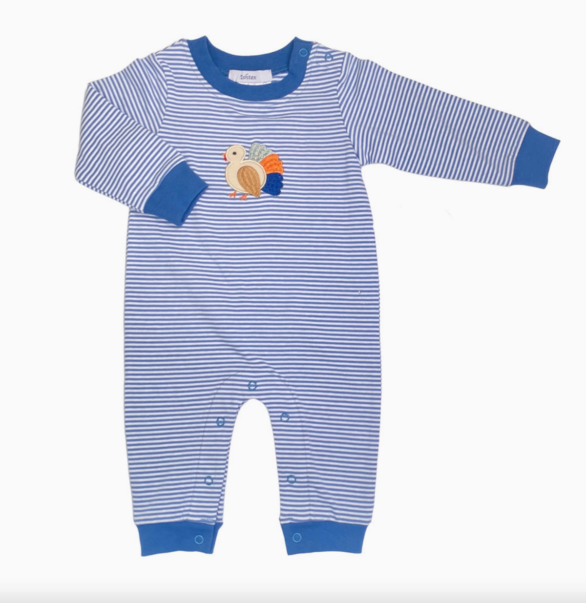 Turkey Applique Boy's Romper