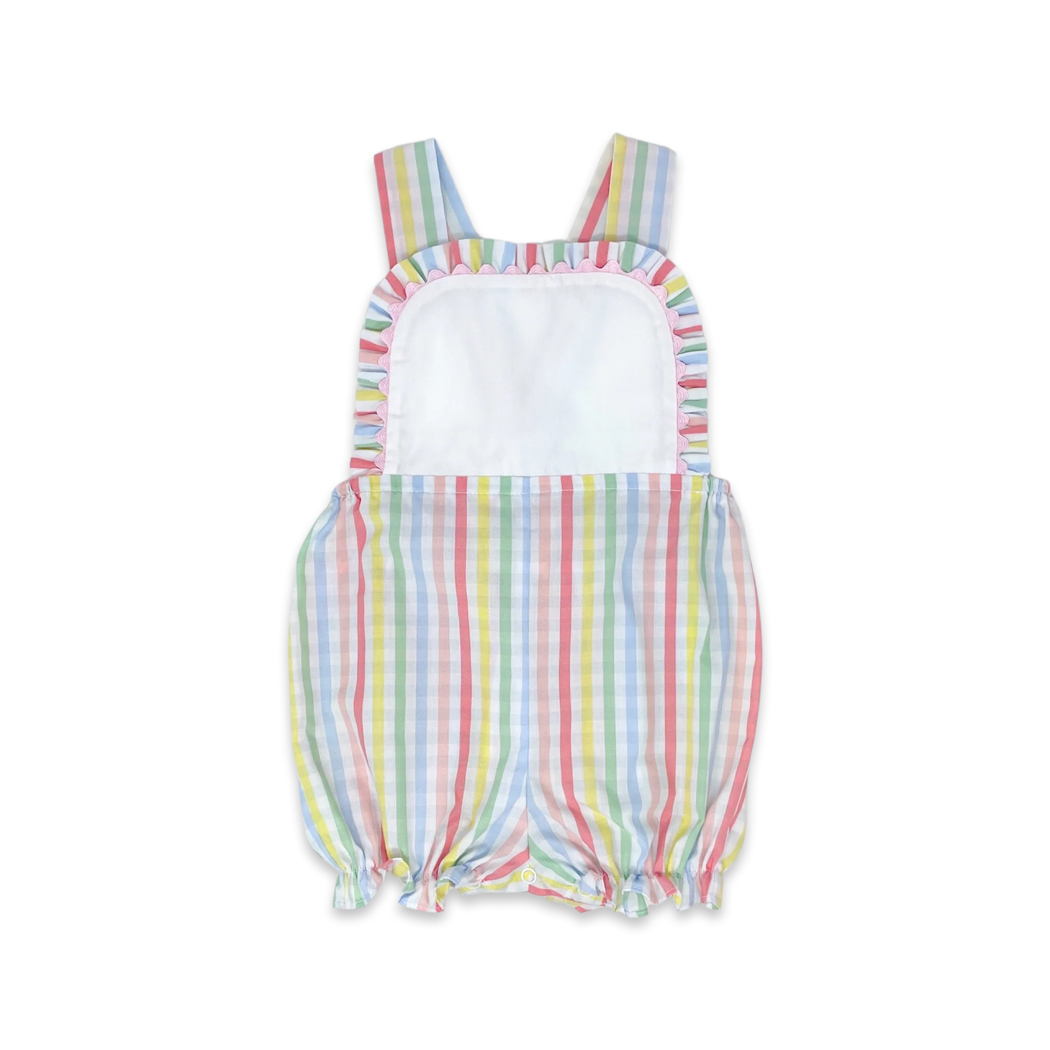 Margaux Bubble Rainbow Stripe The Byrd's Nest Children's Boutique