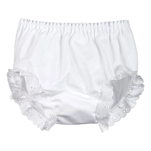 Eyelet Bloomer - White