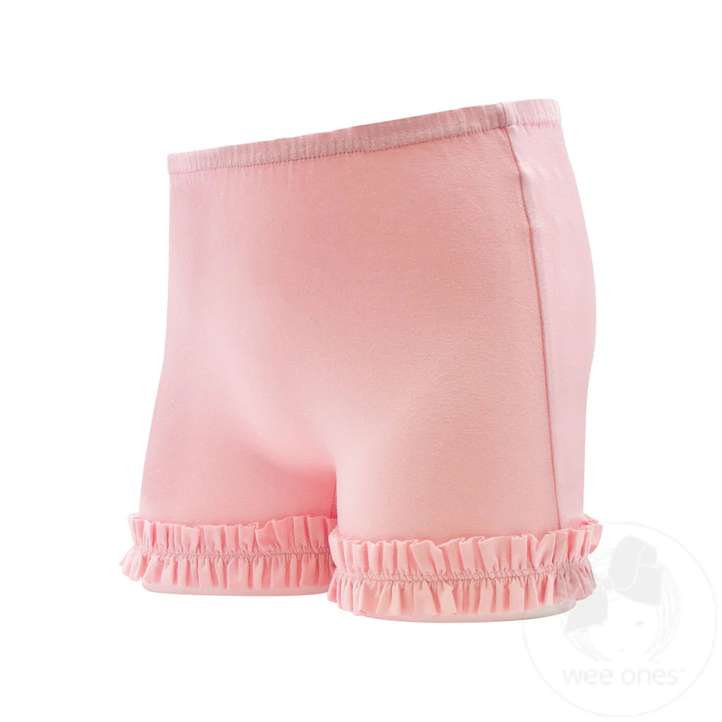 Wee Ones Wundershorts Ruffle-Light Pink
