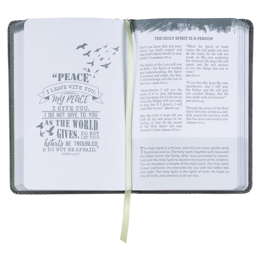 Pocket Bible Devotional For Guys Faux Leather
