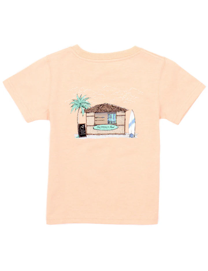 Surf Shack T-Shirt - Melon