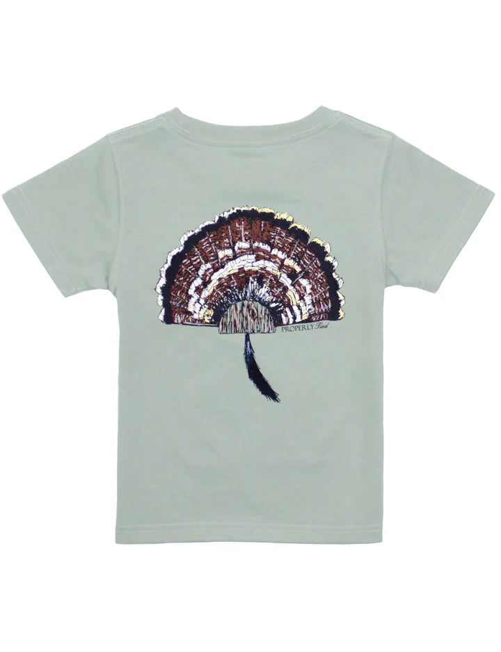 Properly Tied Turkey Mount SS-Chrome Grey