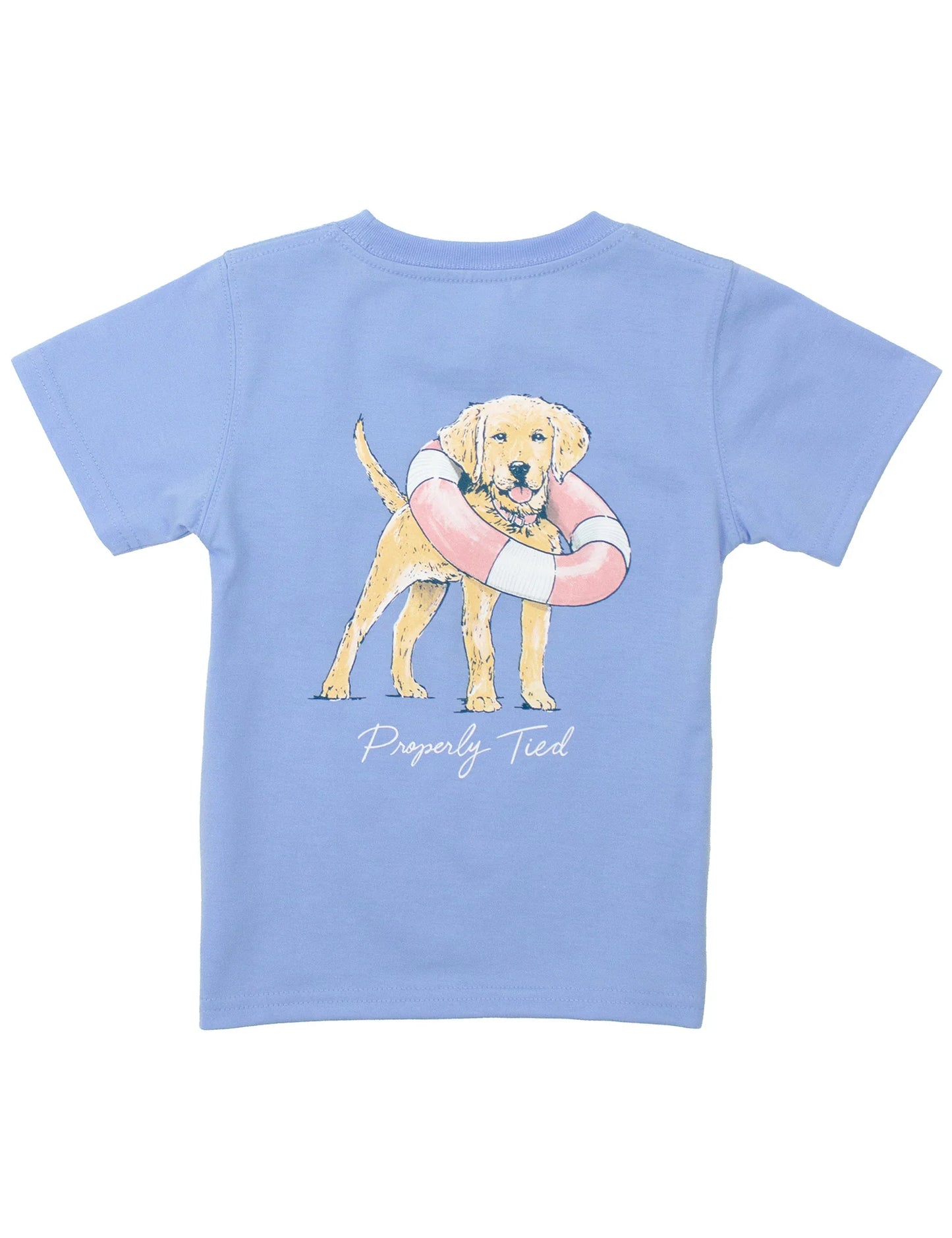 Lifeguard Pup Tee - Light Blue