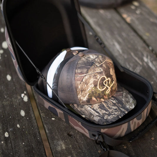 Old South 6 Hat Travel Case-Thicket Camo