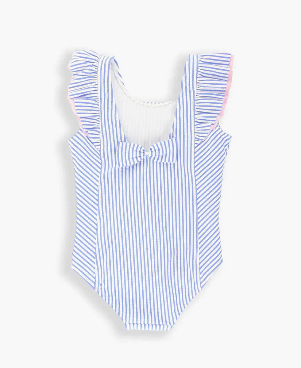 Seersucker Waterfall One Piece