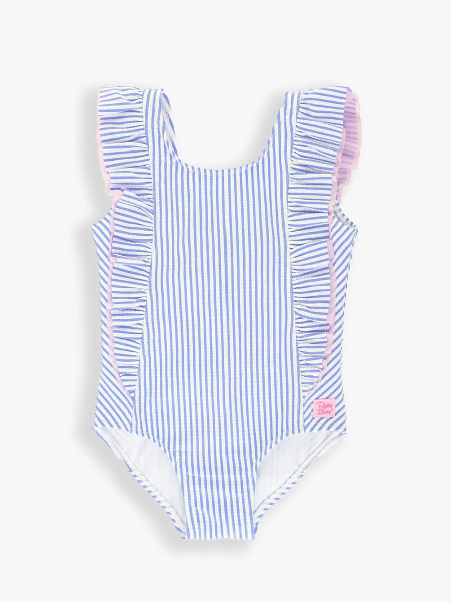 Seersucker Waterfall One Piece