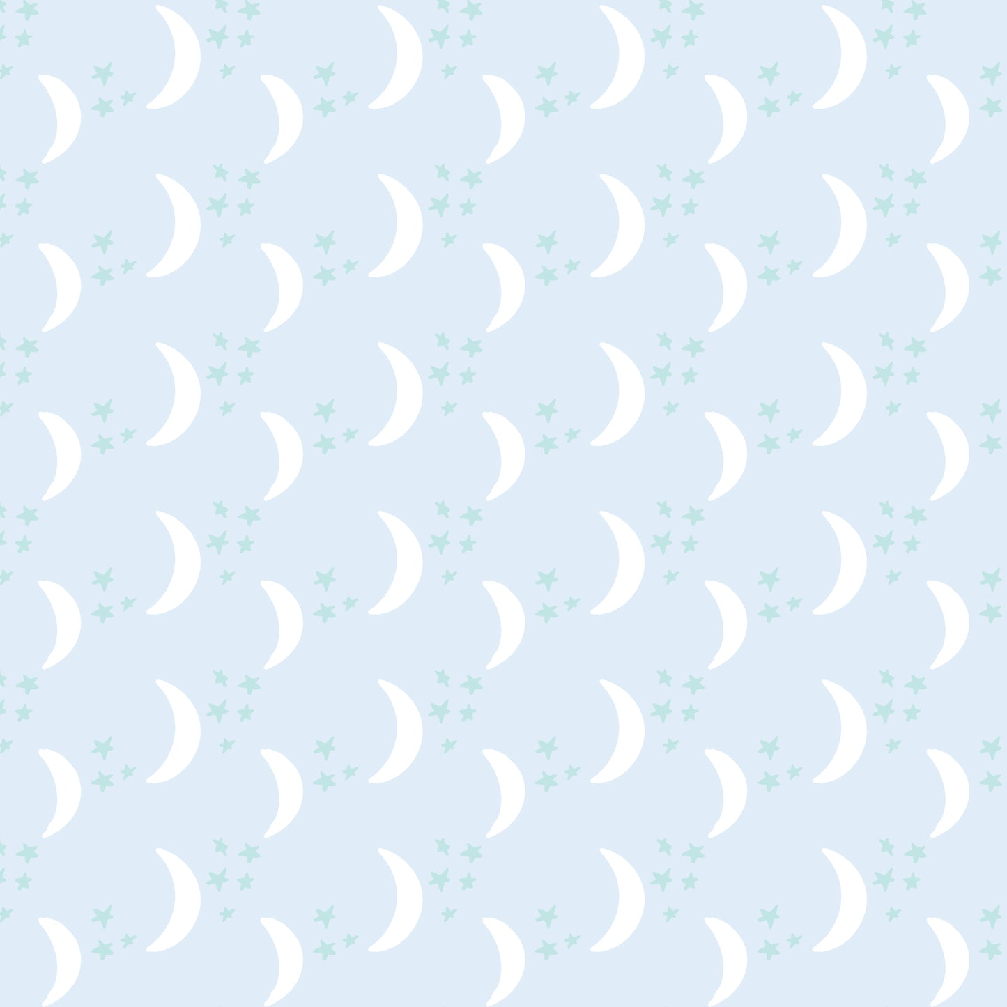Preston Romper - Goodnight Moon Blue