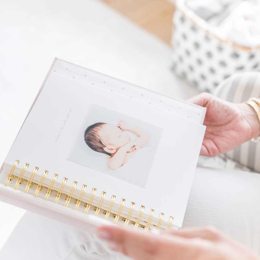 Chambray Baby Book