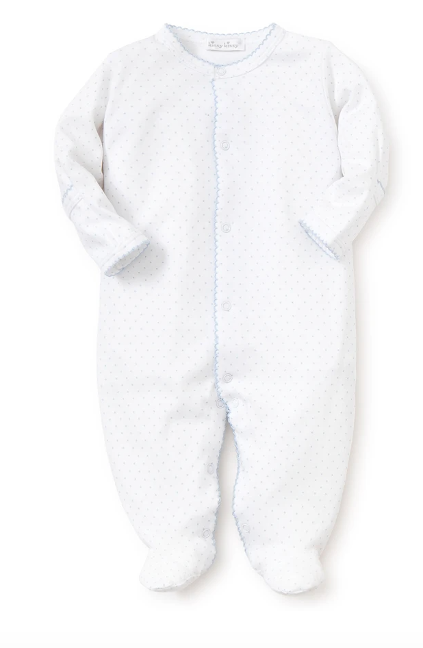 Kissy Dots Print Footie