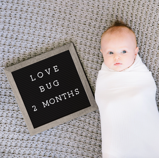 Dark Gray Letterboard