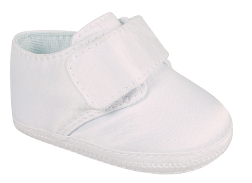Boys Monogram Crib Shoe