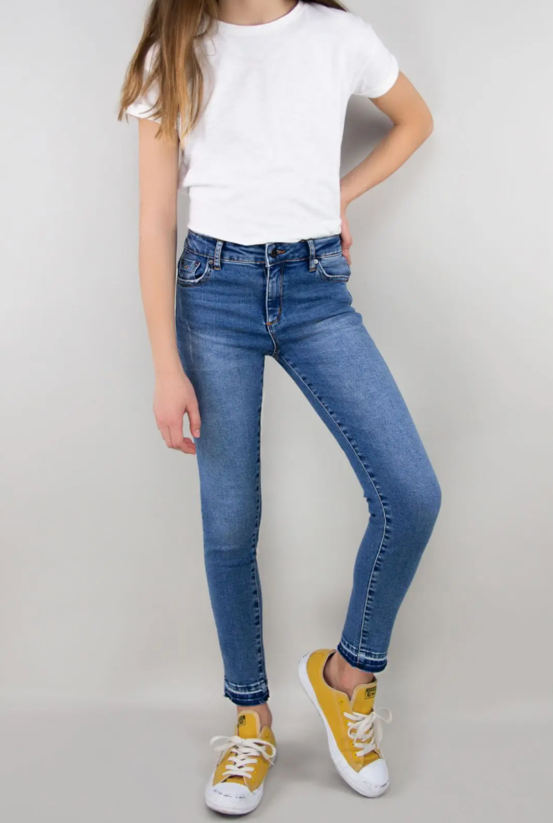 Nina High-Rise Skinny Jean, Indigo
