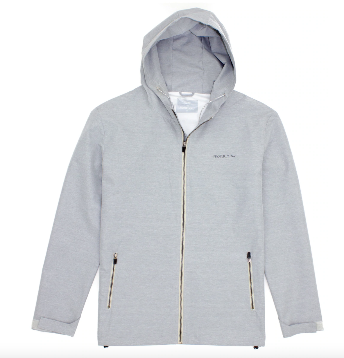 Canopy Rain Jacket, Grey Mist