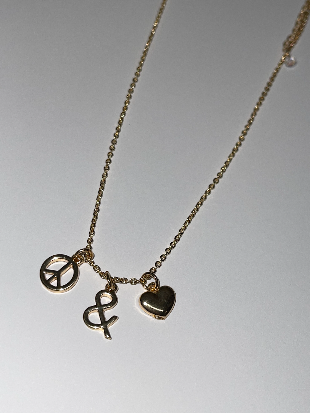 Peace & Love Necklace