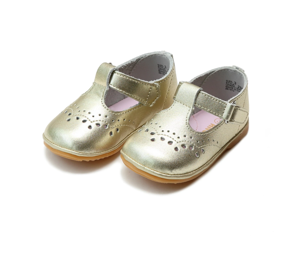 Birdie T-Strap, Gold