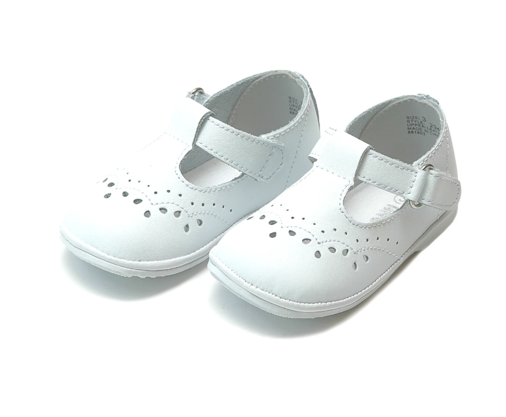 Birdie T-Strap, White