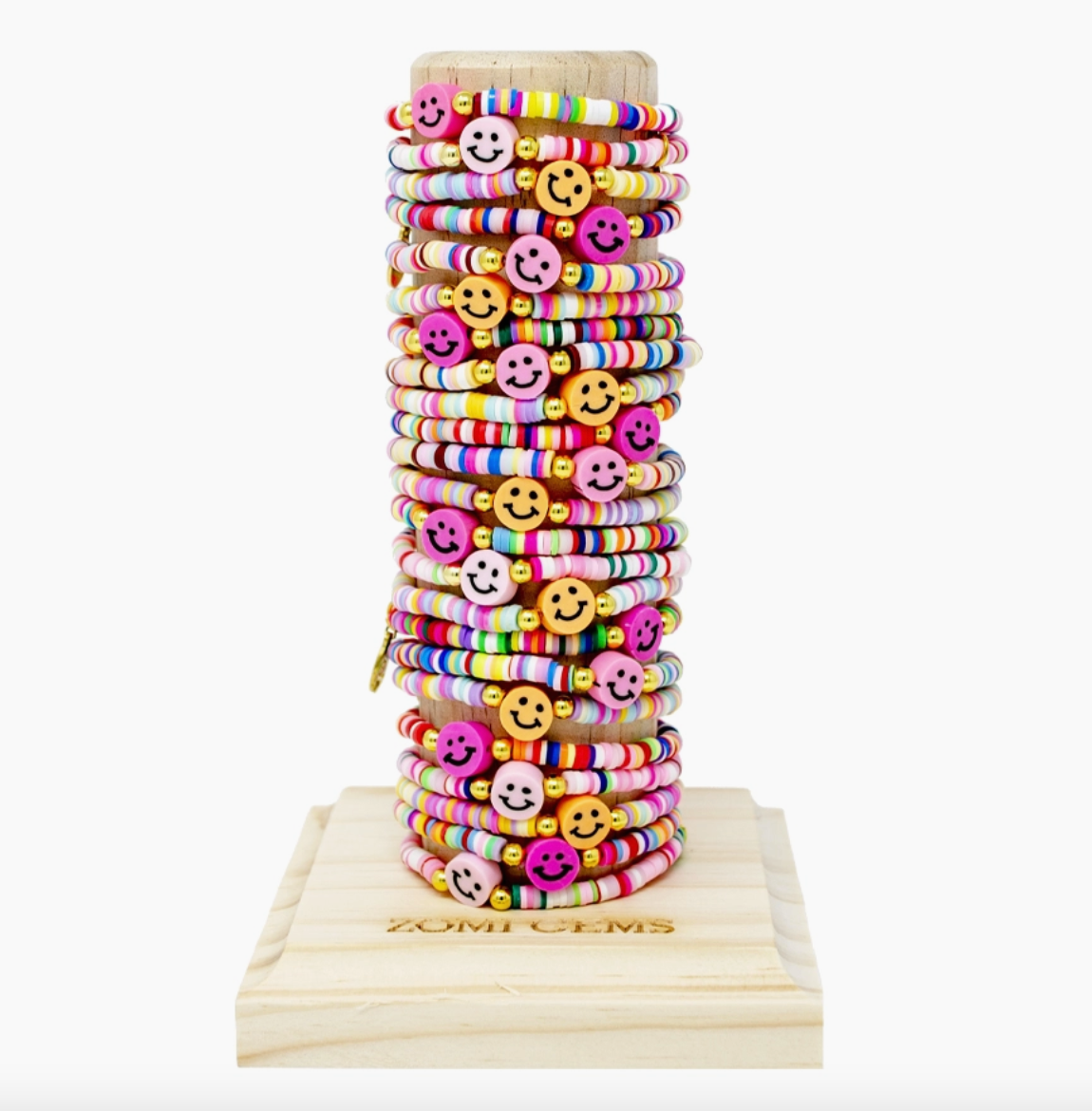 Happy Face Stretchy Bracelet