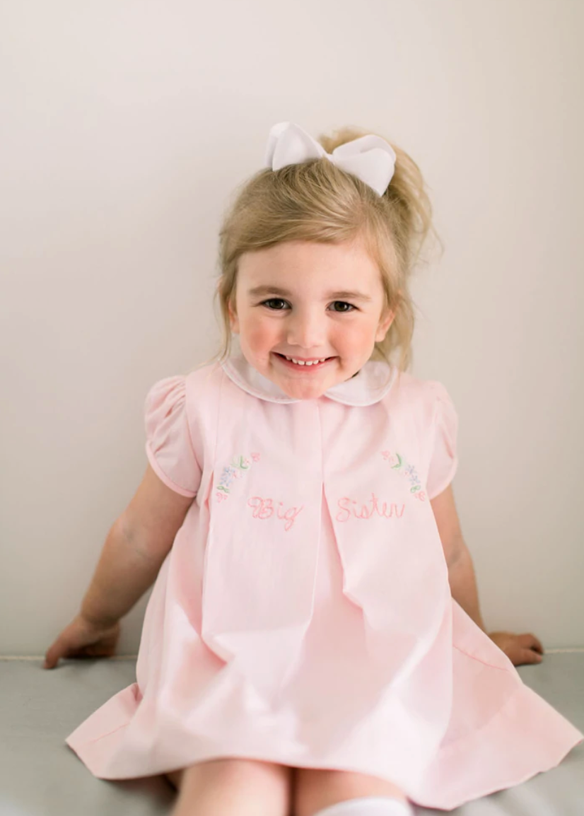 Big Sister Dress, Pink