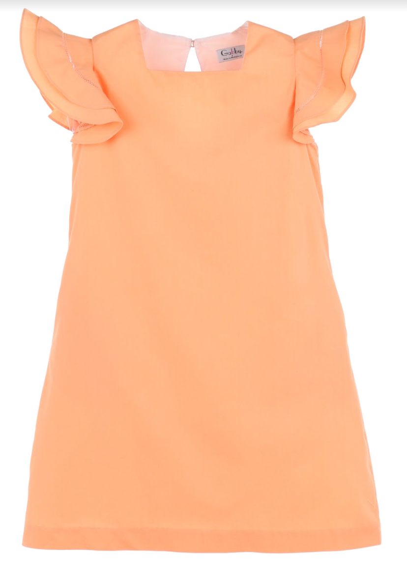 Riley Shift Dress, Orange