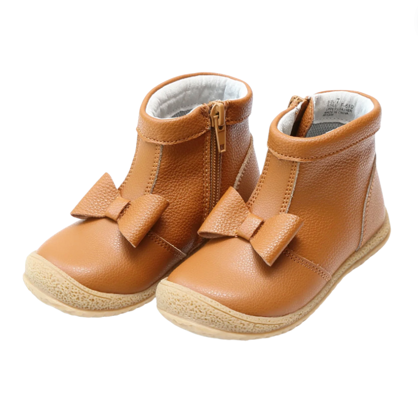 Hilary Bow Boot, Mustard
