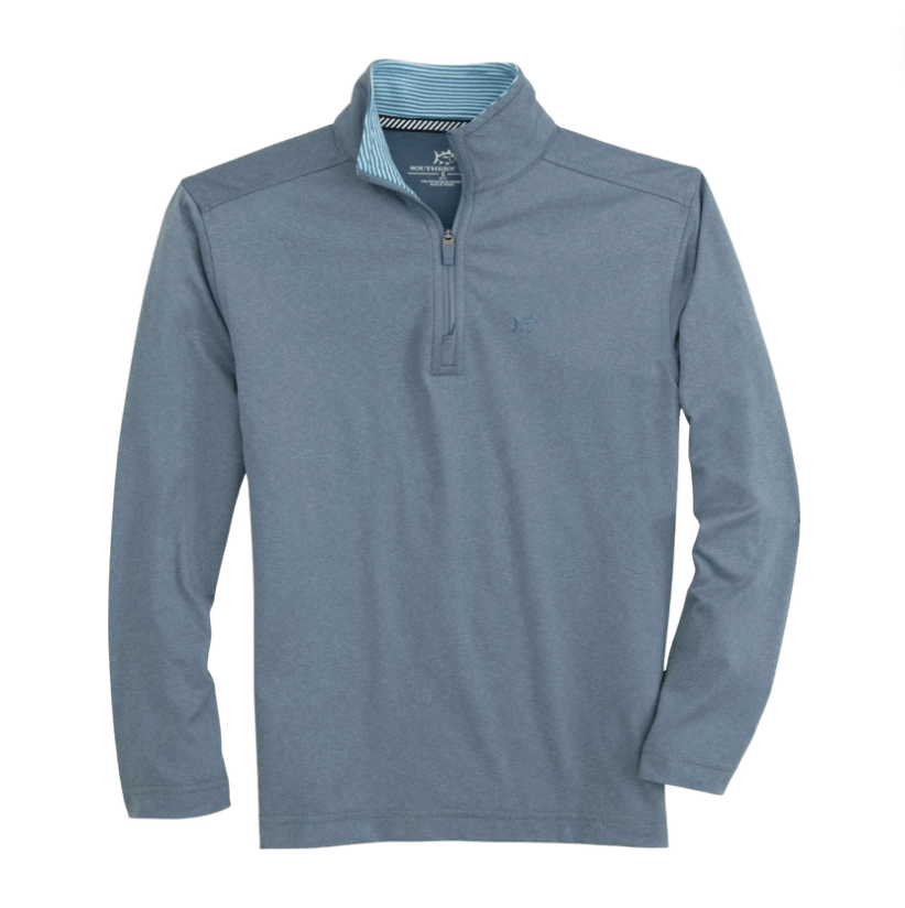 Backbarrier Quarter Zip, Blue Haze