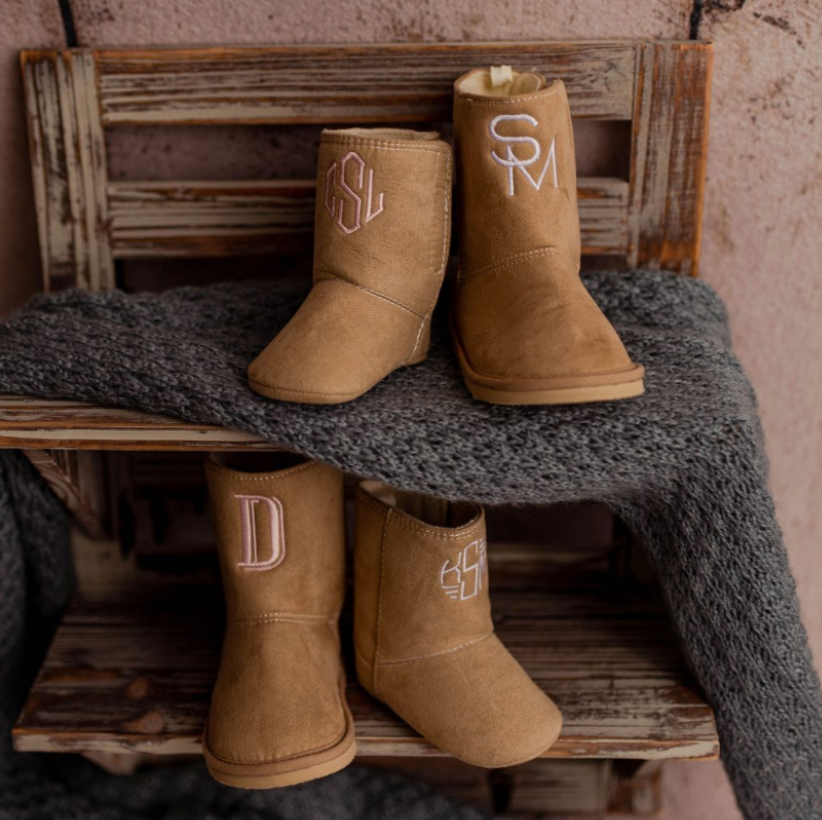 Infant Soft Sole Boot, Tan