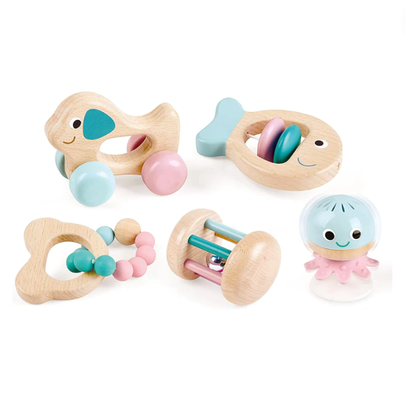 Wooden Multi-Stage Sensory Set