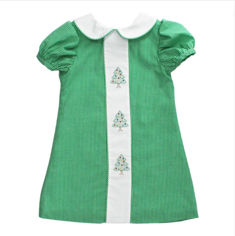 Christmas Tree Shadow Fiona Dress