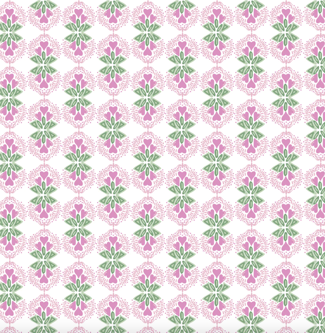 Ava Pajama - Hearts in Bloom