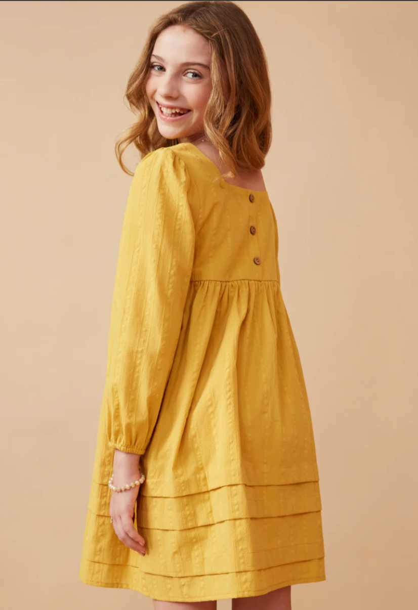 Sophie Dress - Mustard