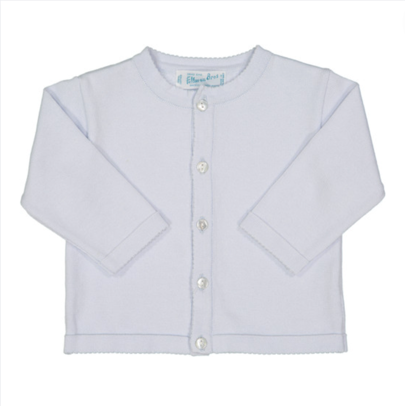 Classic Knit Cardigan - Blue