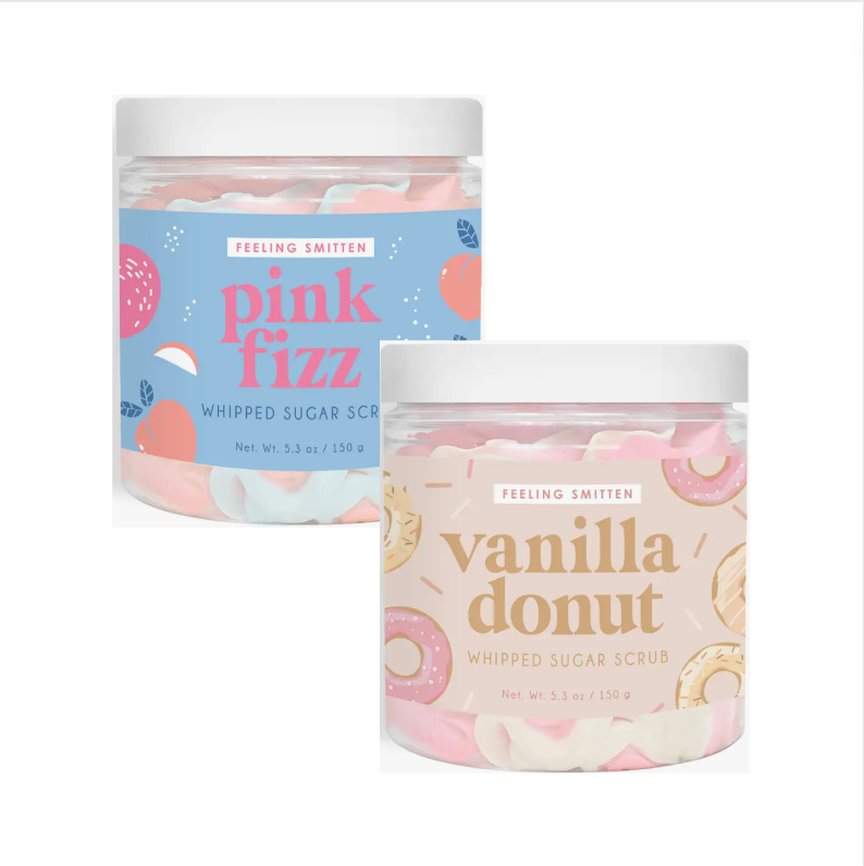 Whipped Sugar Scrubs