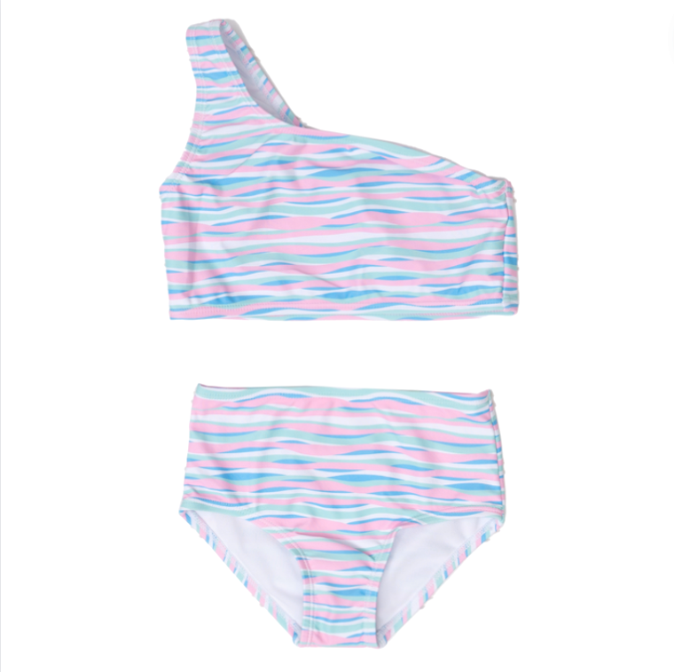 Bahama Beachy Stripe Two-Piece Swim