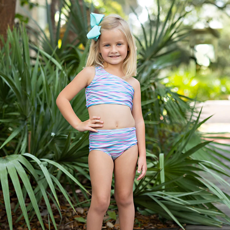Bahama Beachy Stripe Two-Piece Swim