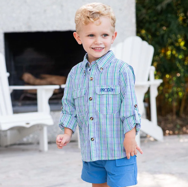 Founders Fishing Shirt - Slushy Multi