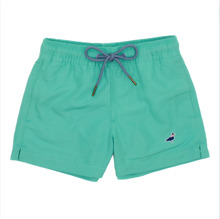 Soft Green Swim Trunk
